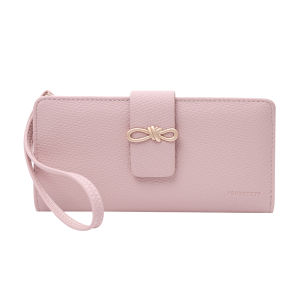 TAOHUALIHUA | New Stylish Long Wallet With Bow Decor 2026