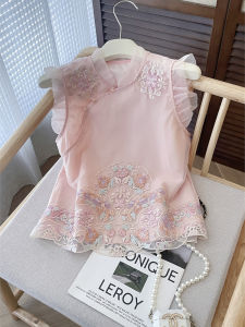 PAIBOLI | Modified Jade Disk Buttons Casual Design Chinese Style Vest