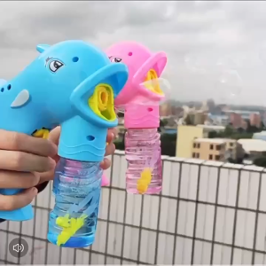 Fully Automatic Childrens Dolphin Bubble Gun Gift Electric Bubble Childrens gifts