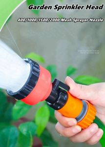 Garden Sprinkler Head 400/1000/1500/2000 Mesh Sprayer Nozzle Garden Flowerbed Lawn Flower Plant Vegetable Watering Sprinkler