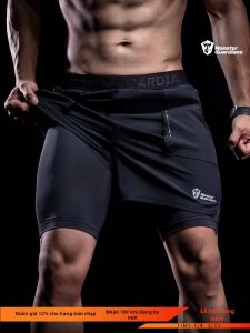 Monster Guardians | Quần Short Tập Gym Đa Năng Có Lót Dài Trung Bình