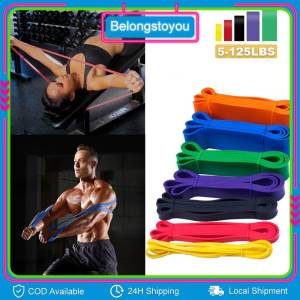 Resistance Band Workout Pull Up Elastic Bands Rubber Loop Power Set Home Gym Fitness Equipment