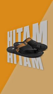 Sandal Jepit Pria Bahan Kulit Working R-02 Sandal kasual pria dewasa