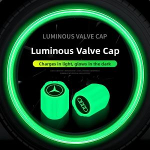 Glow In Dark Valve Caps