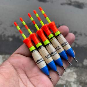 Pelampung pancing klem fiber Premium 1pcs TERLARIS Harga GROSIR | Pelampung pancing fiber Kleman COD