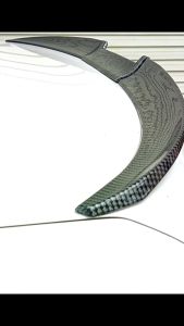 Cánh Gió Đuôi Xe Hơi Đuôi Gió Cốp Xe Sedan hàng cao cấp kiểu dáng thể thao cấu tạo Sợi Cacbon và màu Đen chất liệu cao su cao cấp