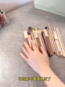 Rak Kuas Make Up Kosmetik Organizer Holder Bundar Tempat Accessories Pengering Rak Brush Makeup 49 Lubang / Rak Pulpen / Rak Pensil / Tempat Pen