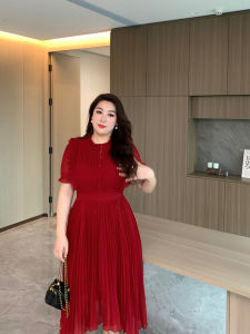 GLEC | Large Size Summer Elegant Fashion Flared Princess Dress
