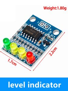 4 - Segment LED Power & Battery Indicator Level Audio Module! 4 - Digit Light Color Separation 12V Detection  KA2284