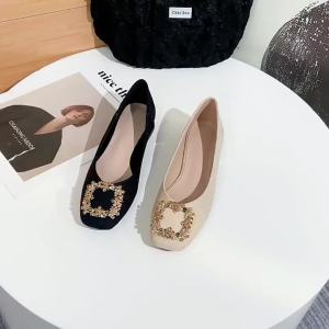 MIFEI | Coarse Heel Shallow Mouth Versatile Womens Shoes