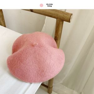 BILLI ZILLY | Mũ Béret Đa Dụng Thời Trang Mùa Thu Xuân Phong Cách Cổ Điển Anh Quốc Hàn Quốc Màu Đen