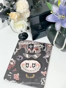 เคสiPadหมุน 360° rich labubu แผ่นหลังอะครีลิ Gen10  เคสไอแพด gen9 ที่ใส่ปากกา Air6 Air5 Gen11 Air7