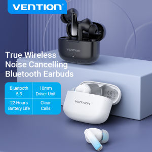 Vention Wireless Earphones TWS Bluetooth 5.3 ENC HD Call with Mic Touch Control Headphone HiFi Stereo IPX5 Waterproof Earbuds