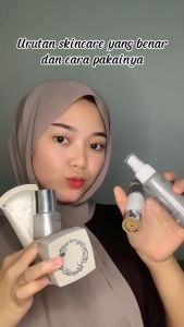 MS Glow Paket Wajah - Isi 4 Facial Wash Toner Day Cream Night Cream