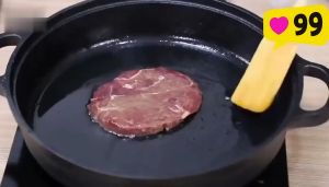 Paella Pan Double Handle Thickening Cast Iron Omelet Frying Pan Non-stick Crepe Pan Pancake Cooker Roasting