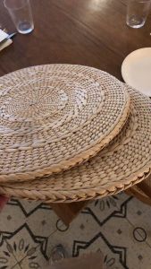 Handwoven Rush Seat Cushion Meditation Mat Zafu Tatami Sofa Window Seat Health Care Prevent Bedsores Rural Style Home Decor