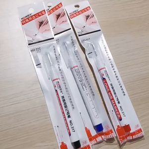 6pcs/set Lubang Dalam Panjang Nib Penanda Kepala Untuk Logam Melubangi Pen Tahan Air Kamar Mandi Woodworking Dekorasi Serbaguna