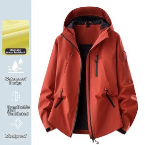 XUEFENGLANGYIN | 3-in-1 Lightweight Waterproof Windproof Jacket