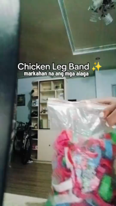 【Ready Stock】TL77 50/100 Pcs Adjustable Plastic Chicken Foot Clip Rings Inner Diameter 16mm for Gamefowl Duck Chicken Foot Ring Multicolor Retractable Adjustable Poultry Leg Band No Number Plastic Mark