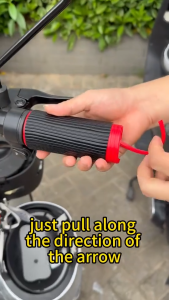 SEAMETAL 4Pcs Motorcycle Handlebar Silicone Cover Anti-slip Brake Lever Grip Cover Universal Anti Vibration Handlebar Cover