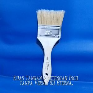 Kuas tangan 2.5 Inch Perlusin Tanpa vernis 611 ETERNA