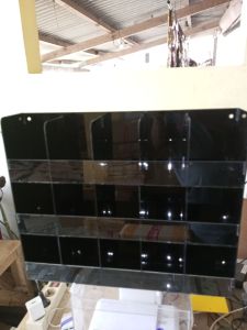 Rak minuman kopi sachet Acrylic