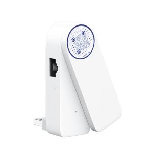 Kebidumei 300Mbps WiFi Signal Amplifier 2.4G WiFi Range Extender RJ45 LAN Port Wireless USB Wi-Fi Repeater AP Mode NFC Function