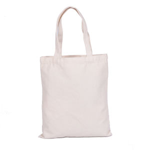 Custom Conference Print Blank Logo Large Capacity Thick Eco-friendly Canvas Bag