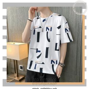 Friday (ใหม่แกะกล่อง) เสื้อแฟชั่นผชดีเทลมาใหม่พิมพ์ลาย | มี 4 สี🌈 | สไตล์หนุ่มเกาหลี | เสื้อผ้าเนื้อนิ่มไม่หนาไม่บางสวมใส่สบา