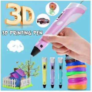 [COOLBAR] 3D ปากกาพิมพ์ Graffiti ปรับอุณหภูมิสาย USB PLA Slimline ของเล่นการสร้างรูปทรงจริง 3มิติ