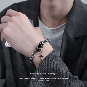 YONGHENGXUANLV | Elegant Stylish Titanium Steel Bracelet
