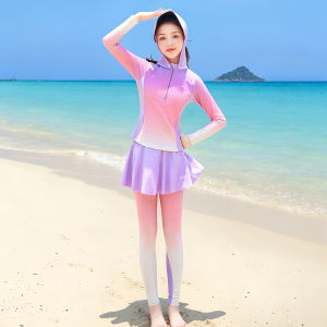 XTEP | Hooded Separate Slimming Swimsuit