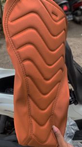 Cover Jok Caferacer Gelombang untuk PCX Nmax Vario Scoopy Beat Stylo Waterproof Tinggal Pasang