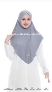 Hijab Jilbab Kerudung Instan Bergo Daily Pad Dagu Annisa "AlmeRRaStore"