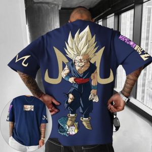 Anime Dragon Ball Boy T-Shirt Luffy T-Shirt Mens Cartoon Short Sleeve Childrens Top Boys Loose Childrens Clothing Casual