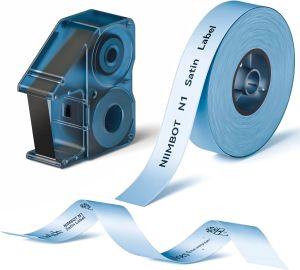 Niimbot | NIIMBOT Màu Satin Ruy Băng Nhãn Cho N1 B81 Máy In DIY Quà Tặng Sinh Nhật Hoa Tiệc Cưới Đặc Biệt Carbon Ruy Băng Máy Làm Nhãn