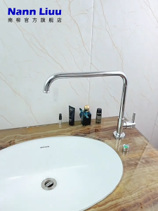 ก็อกน้ำ ก็อกอ่างล้างจานสแตนเลส304 แบบติดอ่างล้างจาน พร้อมจัดส่ง