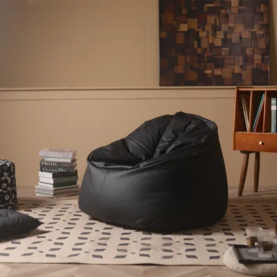 YUEMAILEFU | Luxurious Leather EPP Bean Bag Sofa Single Use