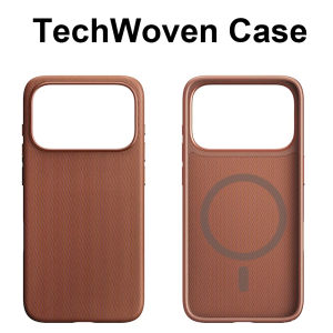 Luxury Tech Woven Magnetic Adsorption Phone Case for Iphone 17 16 15 14 13 Pro Max TechWoven for Magsafe Wireless Charge Cover