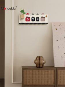 mandelda | Wall-Mounted Decor Calendar Flower Arrangement
