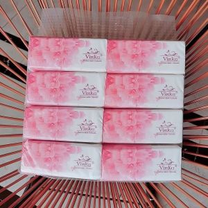 Jjasmine Tissue Organic Facial Tissue 3 ply (480 sheets x 8 Packs) 0.8KG