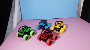 Children Inertial Four-Wheel Drive Rollover Off-Road Vehicle Flip Heel Stunt Car Model Car Boy Baby Toys