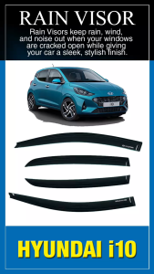 Rain Visor for Hyundai Grand i10