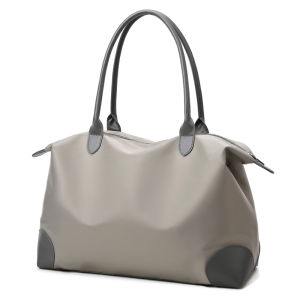 กระเป๋าโท้ทสำหรับเดินทางทำงานกระเป๋าทรงเกี๊ยวสำหรับเดินทางแบบถือดูแพงแบบใหม่2023ของผู้หญิงกระเป๋าคุณแม่สะพายไหล่สะพายข้างความจุใหญ่กันน้ำ