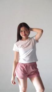 MBHF Shorts Red Gingham แดงอ่อน