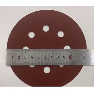 10 Tờ Nhám Tròn 5 Inch 125mm Đế Dán Đủ Số Grit Giấy Nhám Tròn Có Lỗ -NIEVE