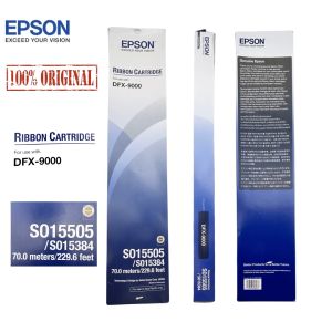 100 % Sealed Original Epson S015505 / SO15384 Ribbon Cartridge for DFX-9000 70.0 meters / 229.6 feet