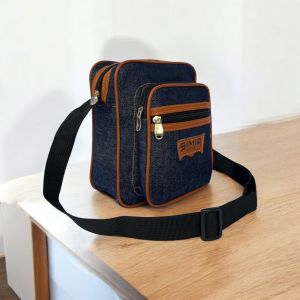 Tas Selempang Pria Wanita Mini SLING BAG 3 Resleting