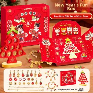 JIEXI | DIY New Year Bead Bracelet Children Gift