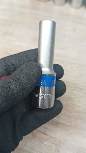 (MADE IN TAIWAN) HOBO ลูกบล็อกยาว 1/2"(4หุน) 6 เหลี่ยม เบอร์ 10